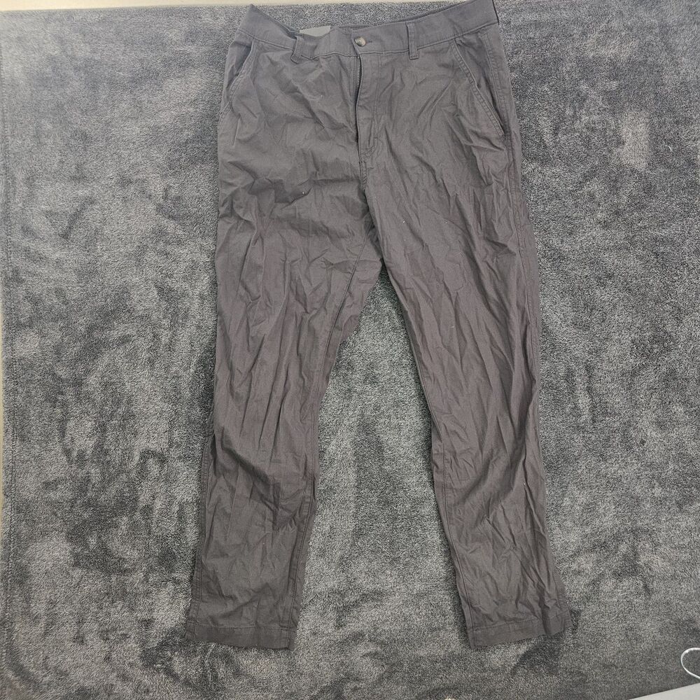 Eddie Bauer Ripstop Pants Men's 34x30 Asphalt Gray Stretch Hiking Outdoor NWT